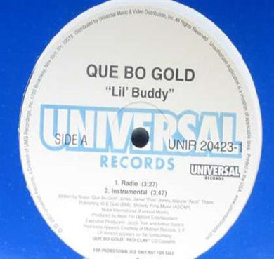 Que-Bo Gold: Lil' Buddy (12-Inch Single)