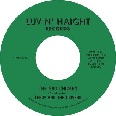 Leroy & the Drivers: The Sad Chicken (7-Inch Single)