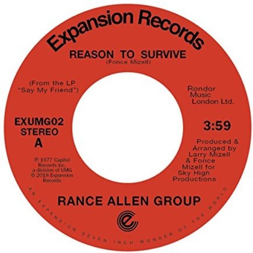 Allen, Rance Group: Reason To Survive / Peace Of Mind (7-Inch Single)