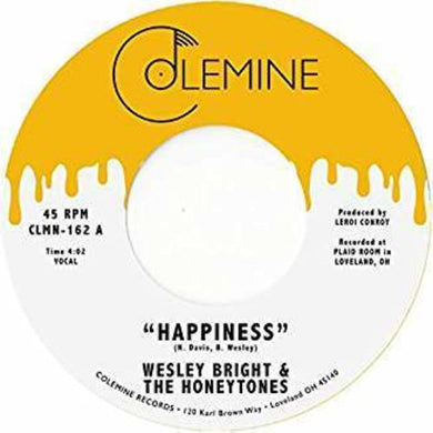 Wesley Bright & the Honeytones: Happiness (7-Inch Single)
