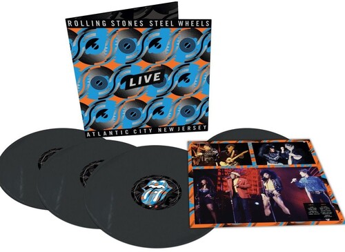 Rolling Stones: Steel Wheels Live: Atlantic City New Jersey (4LP Black 180gm Vinyl) (Vinyl LP)