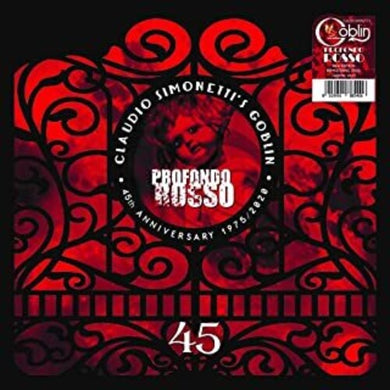 Simonetti, Claudio / Goblin: Profondo Rosso: 45th Anniversary (Original Soundtrack) [White & RedBlood Splatter Colored Vinyl] (Vinyl LP)