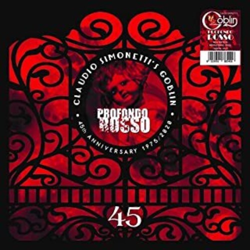 Simonetti, Claudio / Goblin: Profondo Rosso: 45th Anniversary (Original Soundtrack) [White & RedBlood Splatter Colored Vinyl] (Vinyl LP)