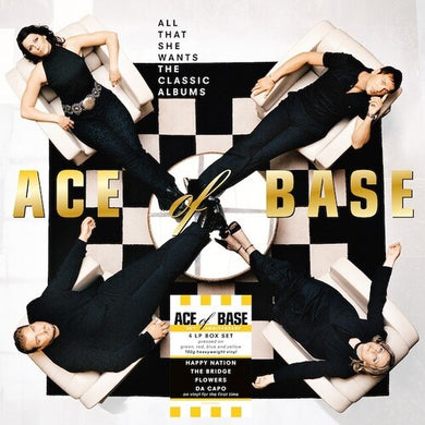 Ace of Base: All That She Wants: The Classic Albums [180-Gram Green, Red, Blue & Yellow Colored Vinyl] (Vinyl LP)
