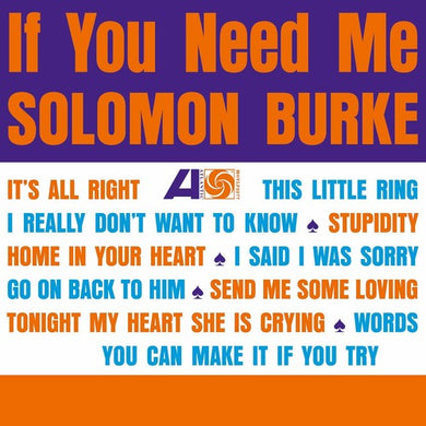 Solomon Burke: If You Need Me (Vinyl LP)