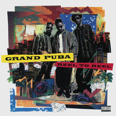 Grand Puba: Reel to Reel (LP-1 Tangerine Orange with Canary Yellow & LP-2 Blue Jay with White) (Vinyl LP)