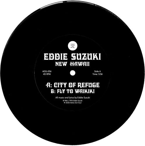 Eddie Suzuki: City of Refuge (Clear Vinyl) (7-Inch Single)