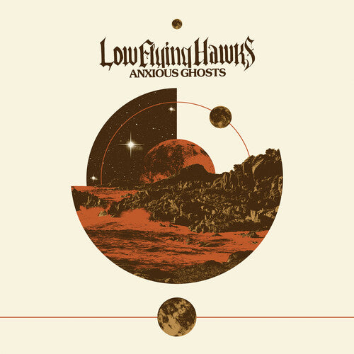 Lowflyinghawks: Anxious Ghosts (Oxblood & Gold Tri-Color) (Vinyl LP)