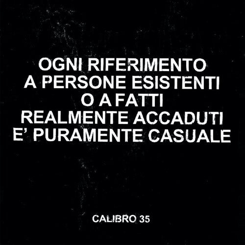Calibro 35: Any Resemblance To Real Persons Or Actual Facts Is (Vinyl LP)