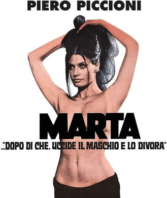 Piero Piccioni: Marta...Dopo Di Che, Uccide Il Maschio E Lo Divora (Original Soundtrack) (Vinyl LP)