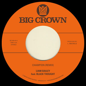 Bailey, Liam: Champion (Remix) feat. Black Thought / Ugly Truth (Remix) (7-Inch Single)