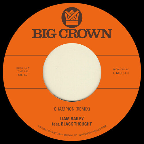Bailey, Liam: Champion (Remix) feat. Black Thought / Ugly Truth (Remix) (7-Inch Single)