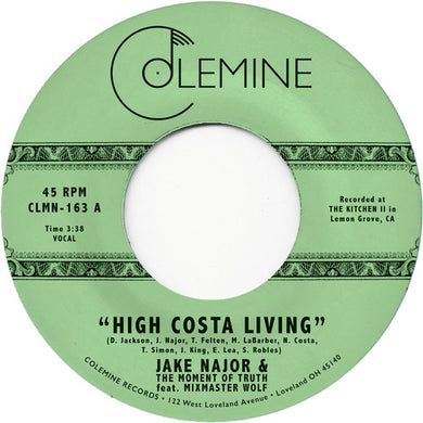 Jake Najor Feat. Mixmaster Wolf: High Costa Living / Grab A Soda (7-Inch Single)