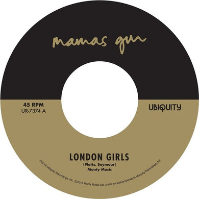 Mama's Gun: London Girls / Diamond In The Bell Jar (7-Inch Single)