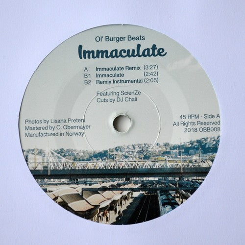 Ol' Burger Beats: Immaculate (7-Inch Single)