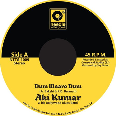 Aki Kumar: Dum Maaro Dum / Sajan Re Jhoot Mat Bolo (7-Inch Single)