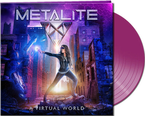 Metalite: A Virtual World (IEX) (Clear Purple Vinyl) (Vinyl LP)