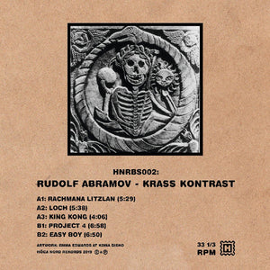Abramov, Rudolf: Krass Kontrast (Vinyl LP)