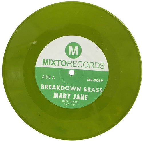 Breakdown Brass: Mary Jane / The Horseman (green Vinyl 7'') (7-Inch Single)