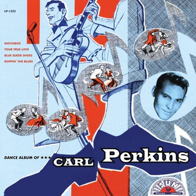Perkins, Carl: Dance Album of Carl Perkins (IEX) (Tri Color Vinyl) (Vinyl LP)