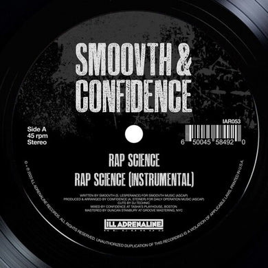 Smoovth & Confidence: Rap Science / Come Get It (7-Inch Single)