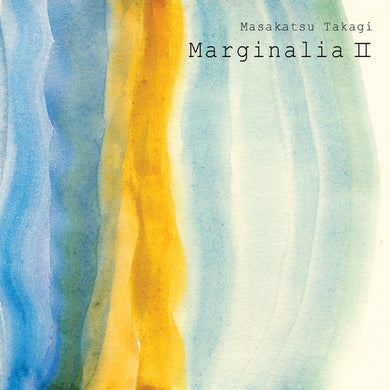 Takagi, Masakatsu: Marginalia II (Original Soundtrack) (Vinyl LP)