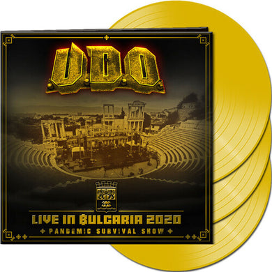 U.D.O.: Live in Bulgaria 2020 - Pandemic Survival Show (Clear Yellow Vinyl) (Vinyl LP)