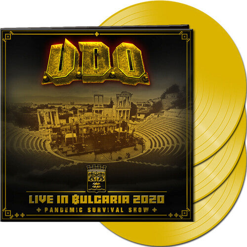 U.D.O.: Live in Bulgaria 2020 - Pandemic Survival Show (Clear Yellow Vinyl) (Vinyl LP)