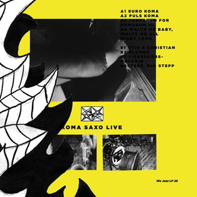 Eldh, Petter / Saxo, Koma: Live (Vinyl LP)