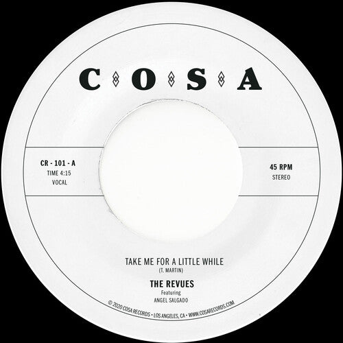 Revues: Take Me For A Little While (IEX) (7-Inch Single)