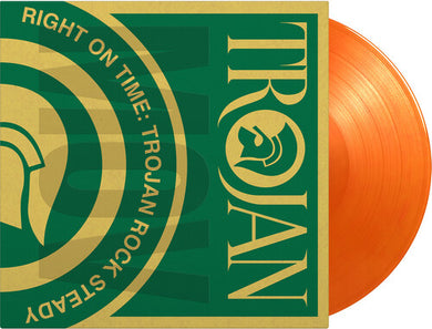 Various Artists: Right On Time: Trojan Rock Steady / Various [Limited Gatefold, 180-Gram Orange Colored Vinyl] (Vinyl LP)