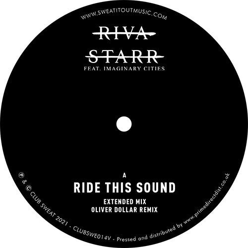 Riva Starr: Ride This Sound (12-Inch Single)