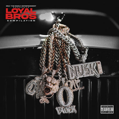 Only the Family: Only The Family - Lil Durk Presents: Loyal Bros (Black Vinyl with Red) (Vinyl LP)