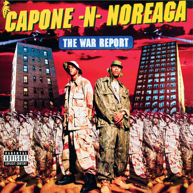 Capone-N-Noreaga: The War Report (Clear Vinyl with Red & Blue Splatter Vinyl) (Vinyl LP)