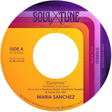 Maria Sanchez: Dynamite b/w Sensation (7-Inch Single)