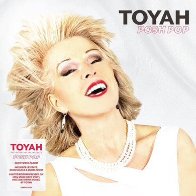 Posh Pop [Signed, Limited 180-Gram Space Grey Colored Vinyl]by Toyah (Vinyl Record)