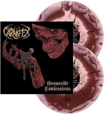 Carnifex: Graveside Confessions (Red & Pink Swirl w Black Splatter) (Vinyl LP)