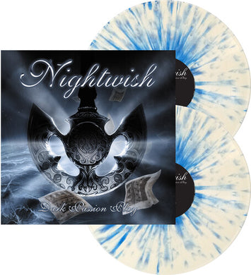 Dark Passion Play (White w/Blue Splatter Vinyl)by Nightwish (Vinyl Record)