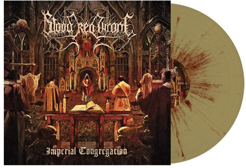 Imperial Congregation - Gold & Red Splatterby Blood Red Throne (Vinyl Record)