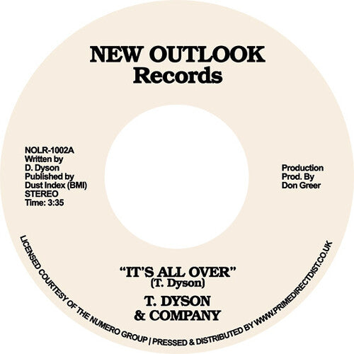 T. Dyson & Company: It's All Over (7-Inch Single)