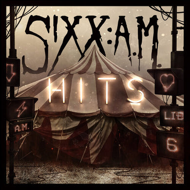 Sixx:a.M.: HITS (Translucent Red with Black Smoke Vinyl) (Vinyl LP)