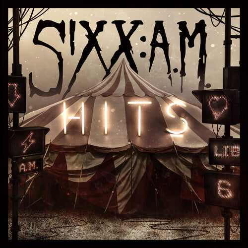Sixx:a.M.: HITS (Translucent Red with Black Smoke Vinyl) (Vinyl LP)