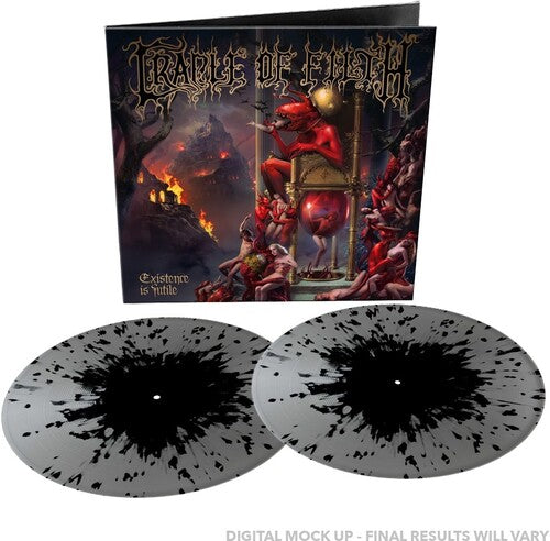 Cradle of Filth: Existence Is Futile (Silver/Black Splatter Vinyl) (Vinyl LP)