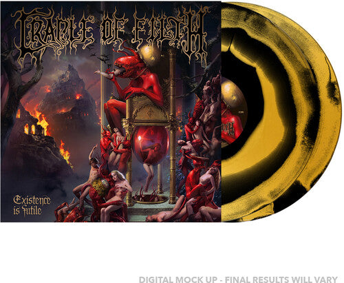 Cradle of Filth: Existence Is Futile (IEX) (Gold & Black Corona) (Vinyl LP)