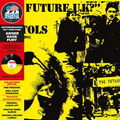 Sex Pistols: No Future UK (IEX) (Yellow & Black Vinyl) (Vinyl LP)