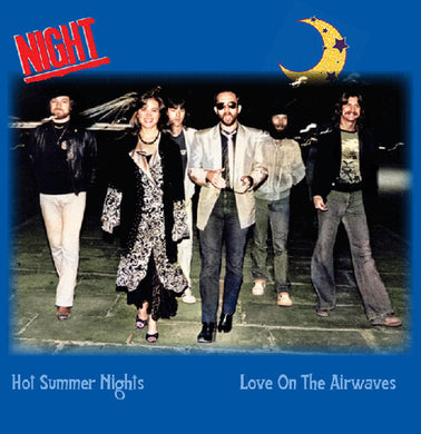 Night: Hot Summer Nights / Love On The Airwaves (Light Blue) (7-Inch Single)
