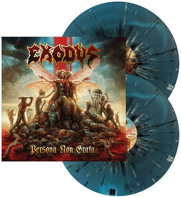 Exodus: Persona Non Grata (IEX) (Blue Swirl w/ Bone & Black Splatter Vinyl) (Vinyl LP)