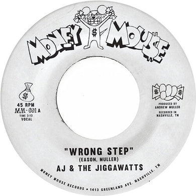 Aj & the Jiggawatts: Wrong Step b/w Karma Is A Bitch (IEX) (7-Inch Single)