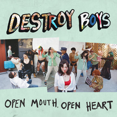 Destroy Boys: Open Mouth, Open Heart (IEX) (Pink Vinyl) (Vinyl LP)
