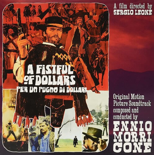 Morricone, Ennio: A Fistful of Dollars (Original Motion Picture Soundtrack) [Limited Blue Colored Vinyl] (Vinyl LP)
